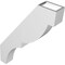 Ekena Millwork 3-in. W x 16-in. D x 22-in. H Valencia Architectural Grade PVC Knee Brace BRCP03X16X22VAL - alternate 6